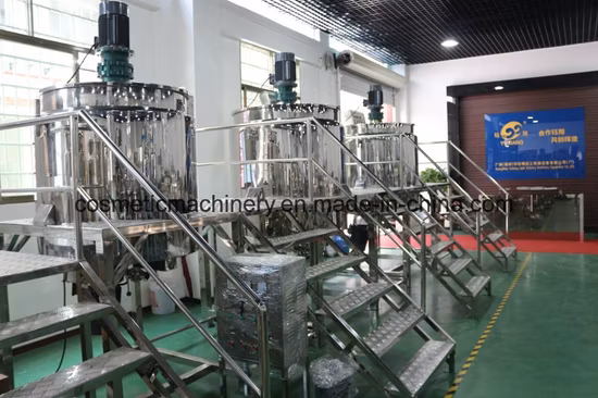 Jbj-500L Shampoo-Herstellung, Shampoo-Herstellungsmaschine, Shampoo-Mischer, Rührwerk