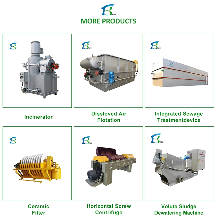 Dissolved Air Flotation Wastewater Treatment Machine Daf for Slaughtering House Sewage Treatment