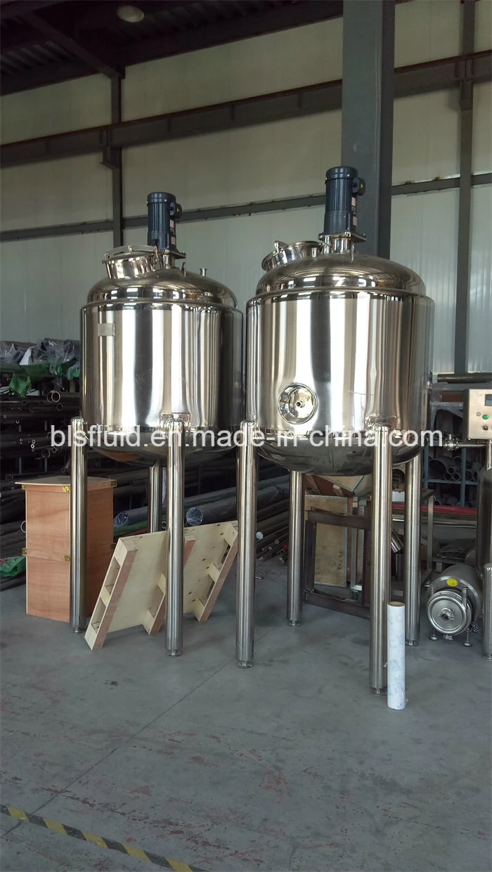 Bls Industrial Duble Jacketed Heating Multi-Function Agitation Mixing Tank