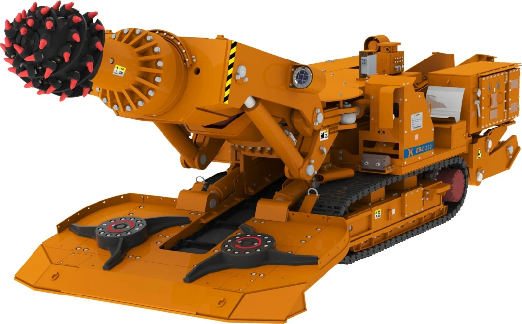 Ebz132 Road Header Comprehensive Tunneling Equipment Integrated with Continuous Cutting, Conveying and Moving.