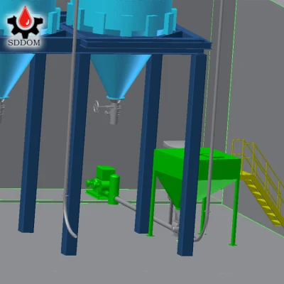 Sddom Zement-Pneumatik-Fördermaschine, Zement-Pneumatik-Förderausrüstung